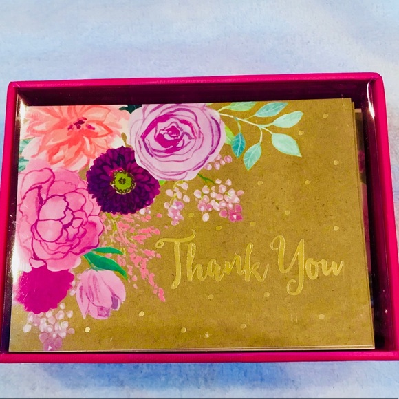 Other - 🌺 16 thank you cards plus envelopes 🌺